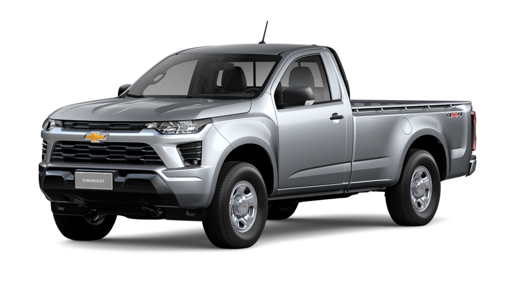 Comprar picape S10 Cabine Simples prata Shark na Chevrolet